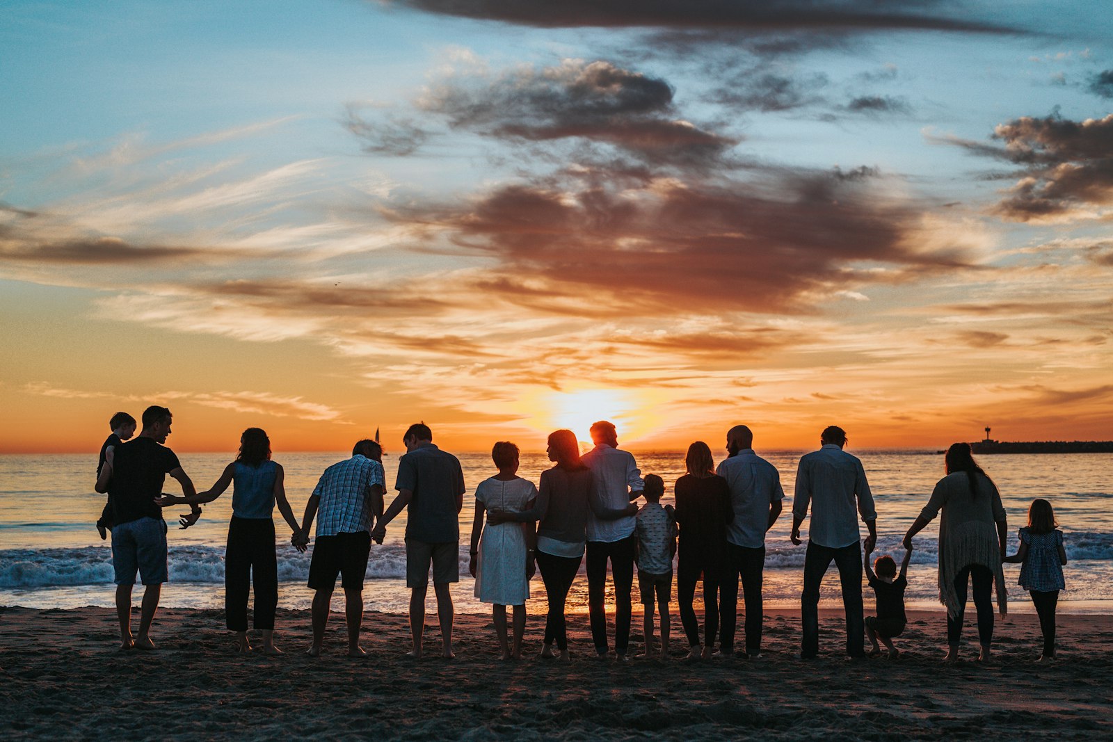 Happy immigrant family settling into American life with children under an EB-3 permanent visa